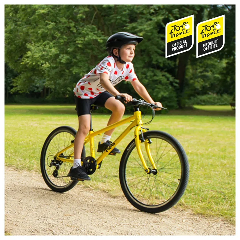 Frog 70 Kids Gravel Road Bike for Age 11-14 Year Tour de France Yellow-5